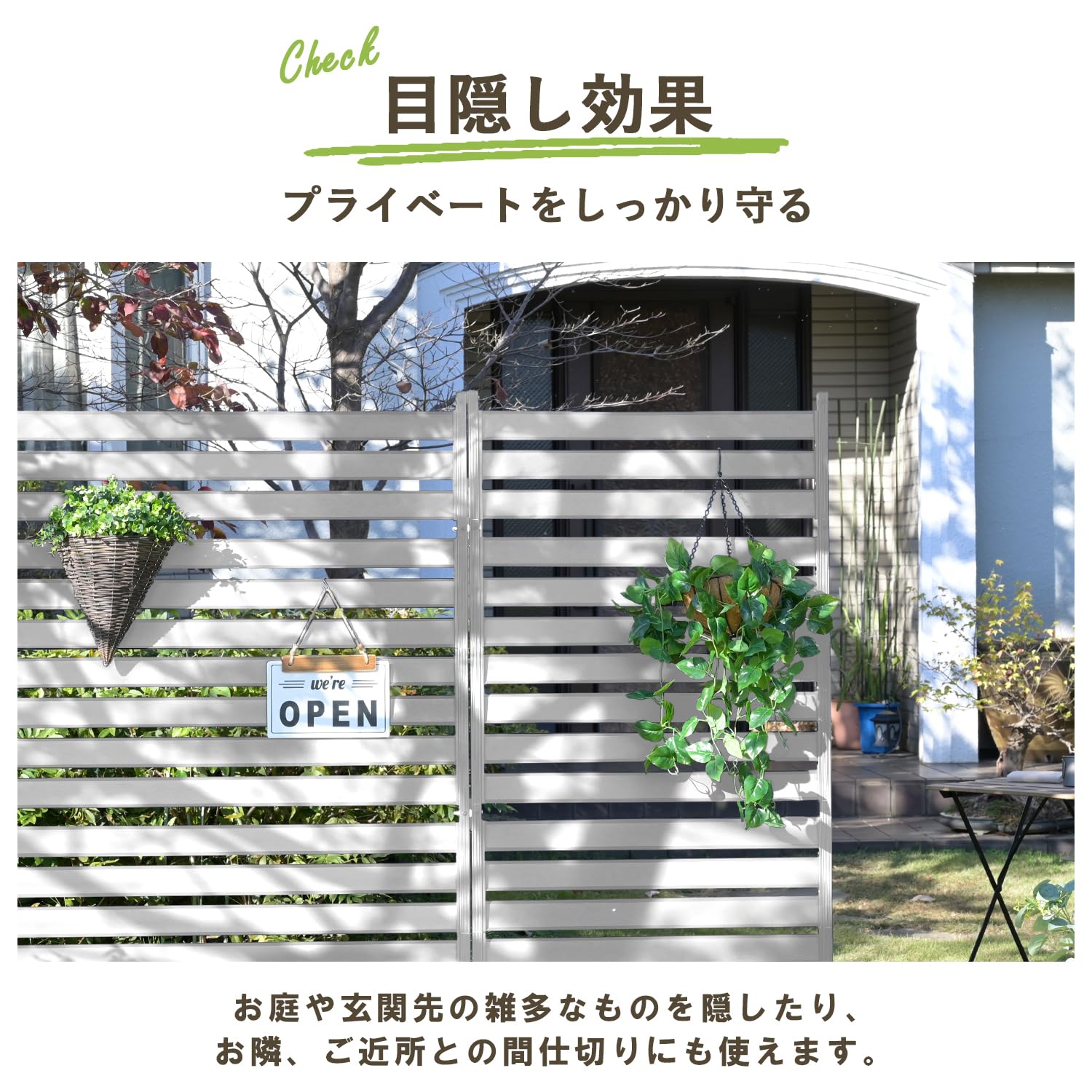 アルミボーダーフェンス(幅120高さ180) KABF-1218(DBR) Amazon | ガーデンマスター(Gardenmaster) アルミボーダー